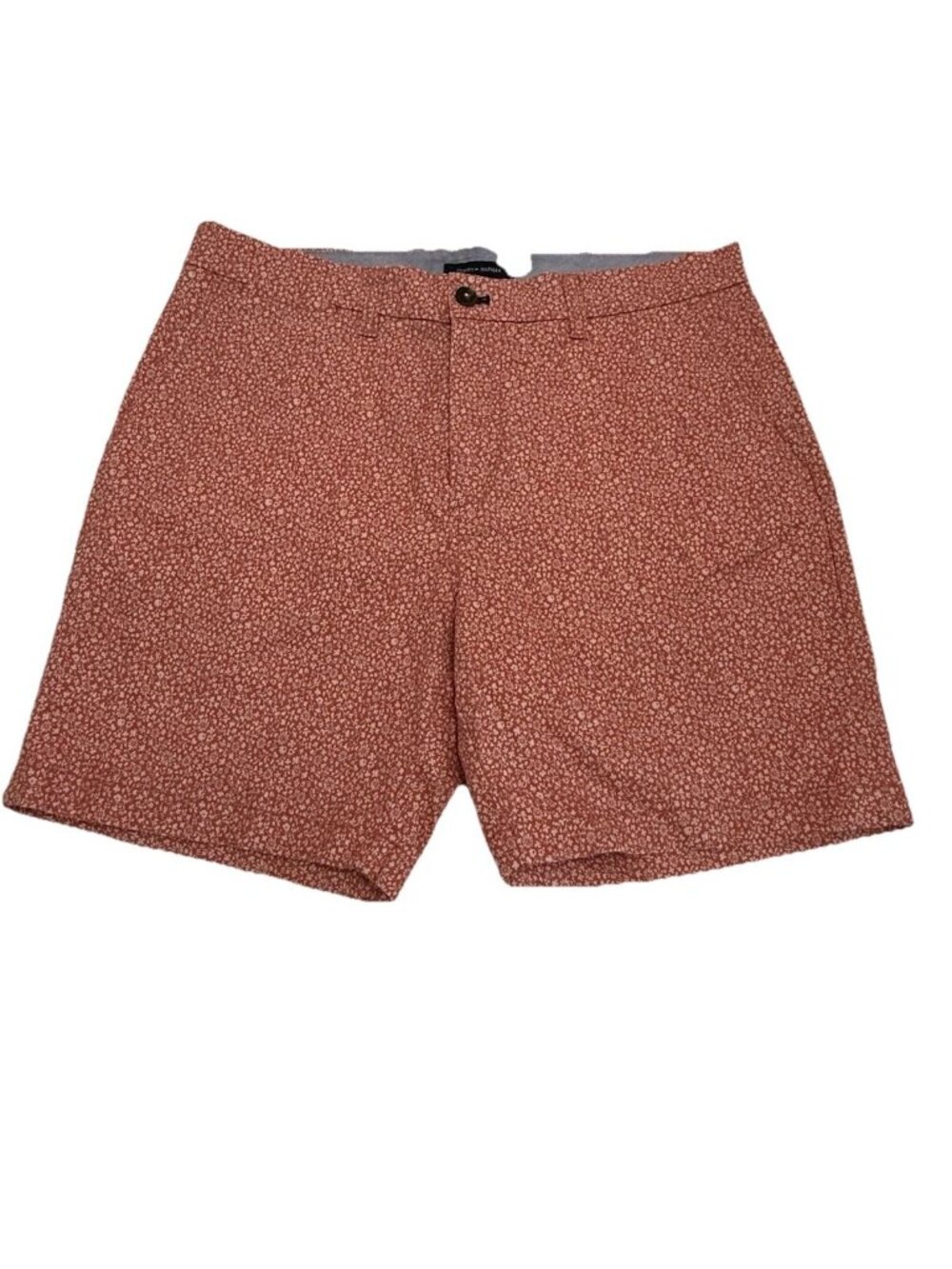 Tommy Hilfiger Mens Shorts 34 Pink Floral Chino Stretch Casual Golf 18”
